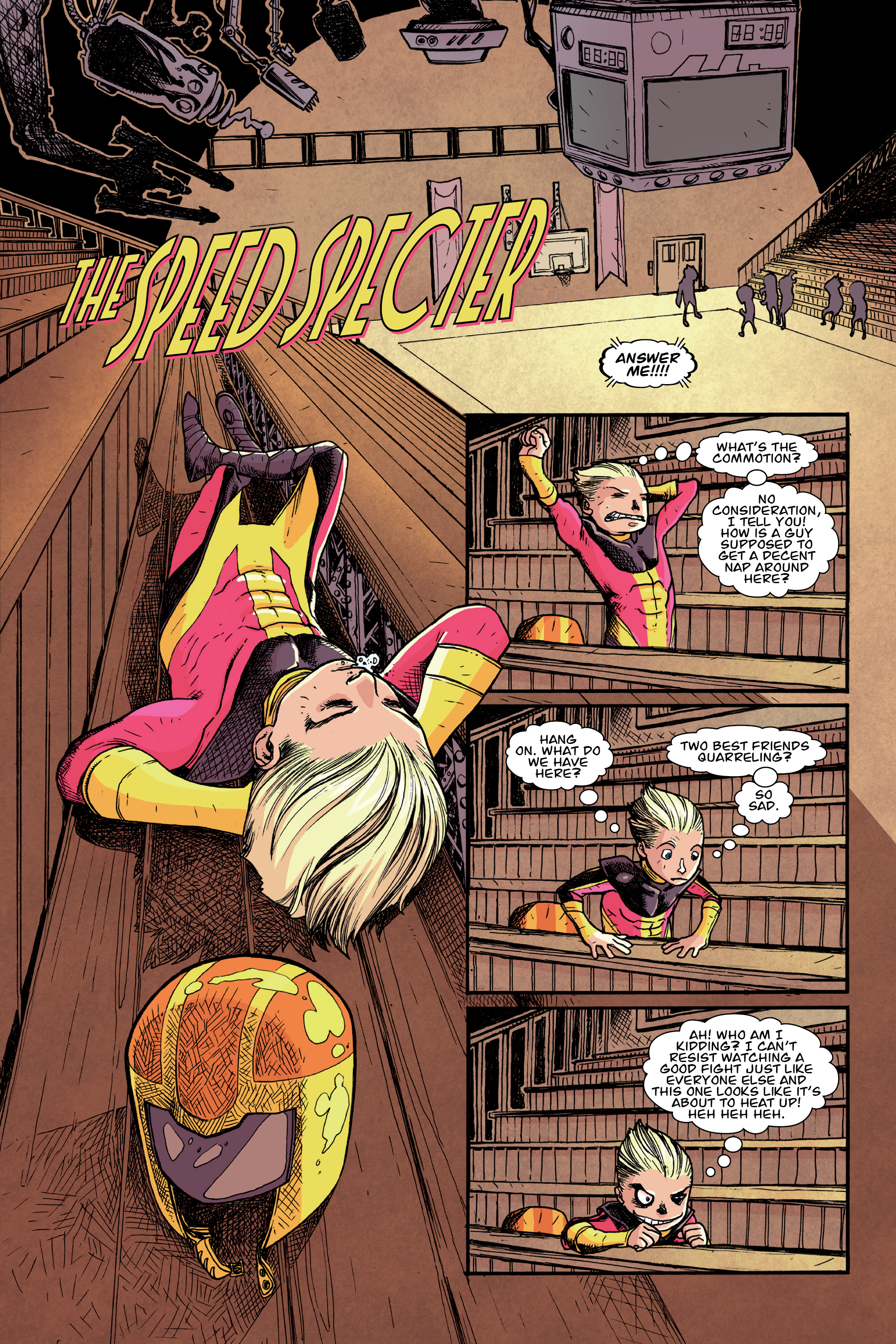 Gladstone's School for World Conquerors (2013)  Issue #1 - Page 15