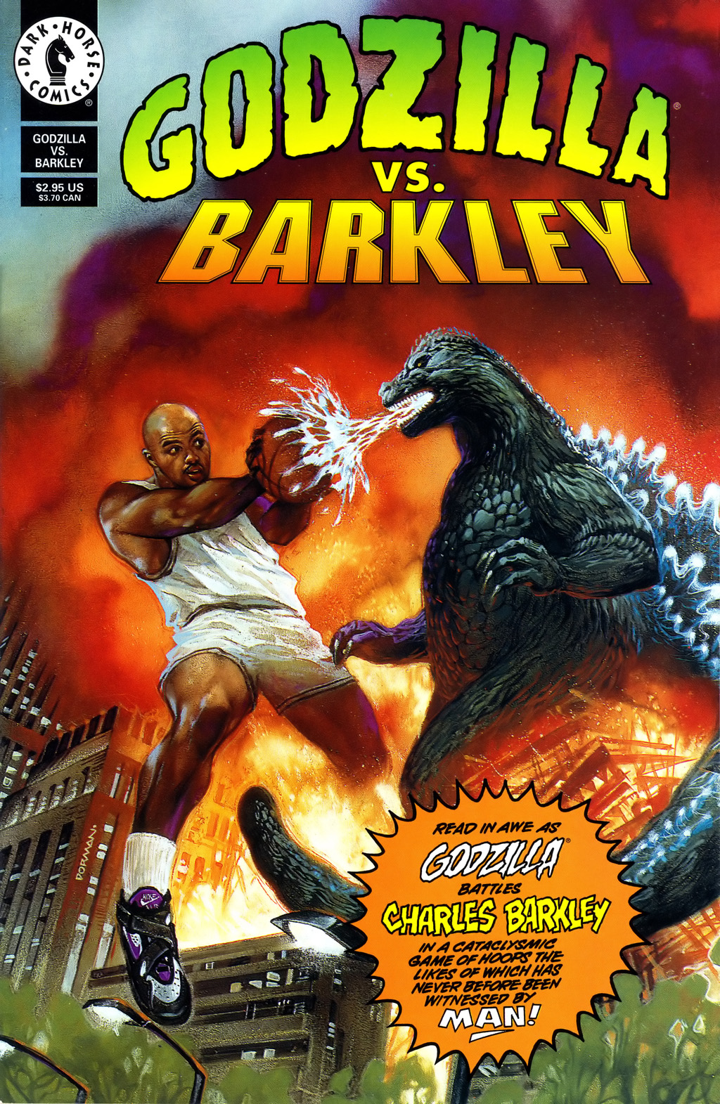 Godzilla vs. Barkley Full - Page 1