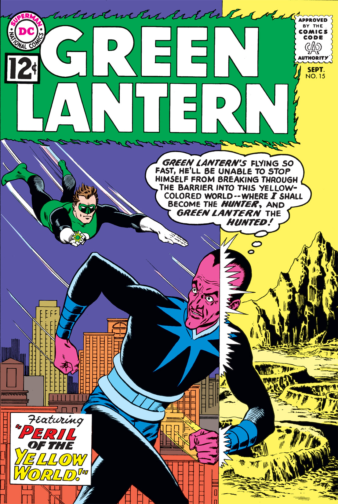 Green Lantern (1960) Issue #15 - Page 1
