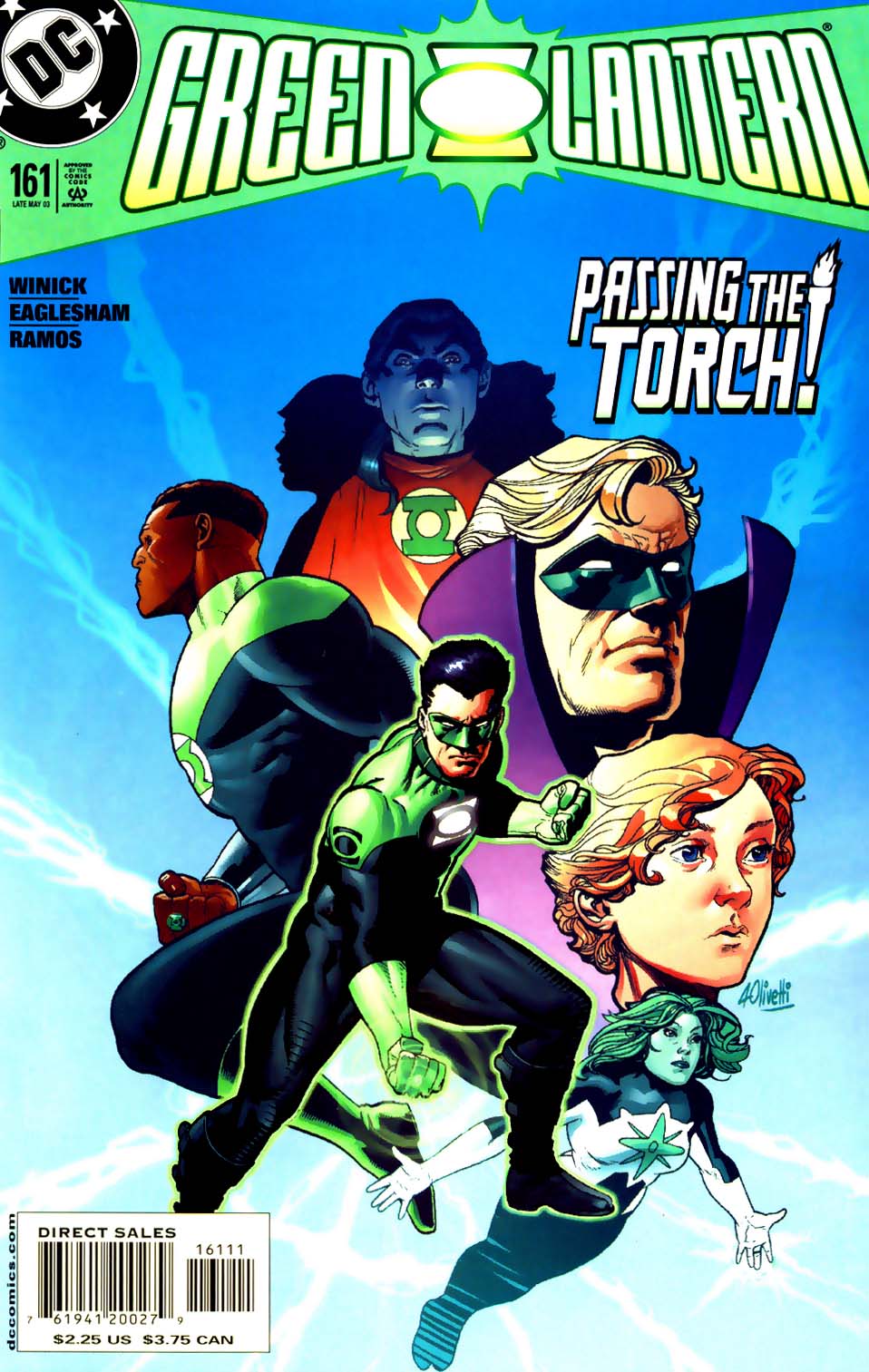 Green Lantern (1990) Issue #161 - Page 1