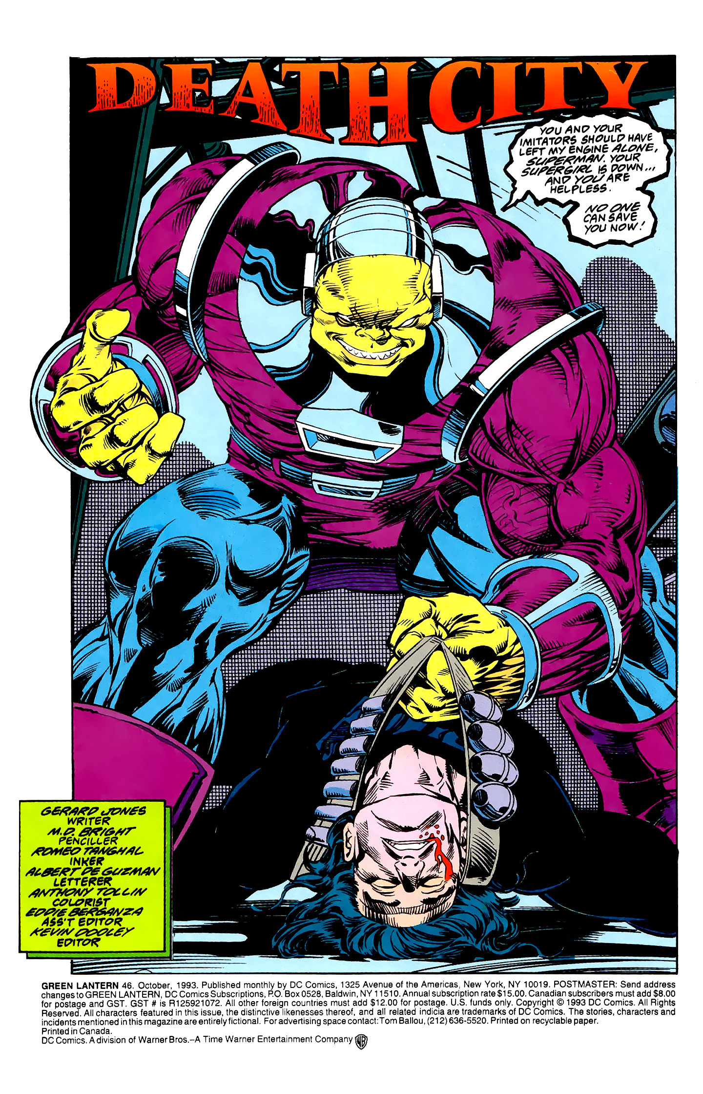 Green Lantern (1990) Issue #46 - Page 2