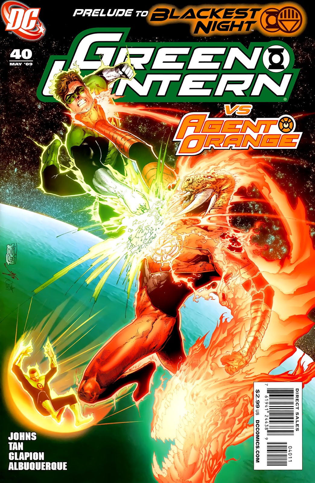 Green Lantern (2005) Issue #40 - Page 1