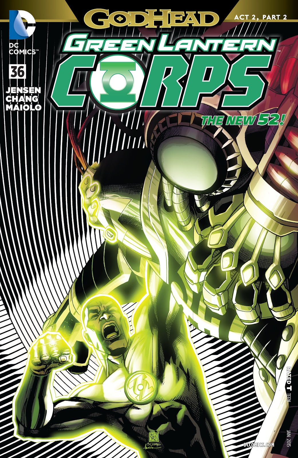 Green Lantern Corps (2011) Issue #36 - Page 1