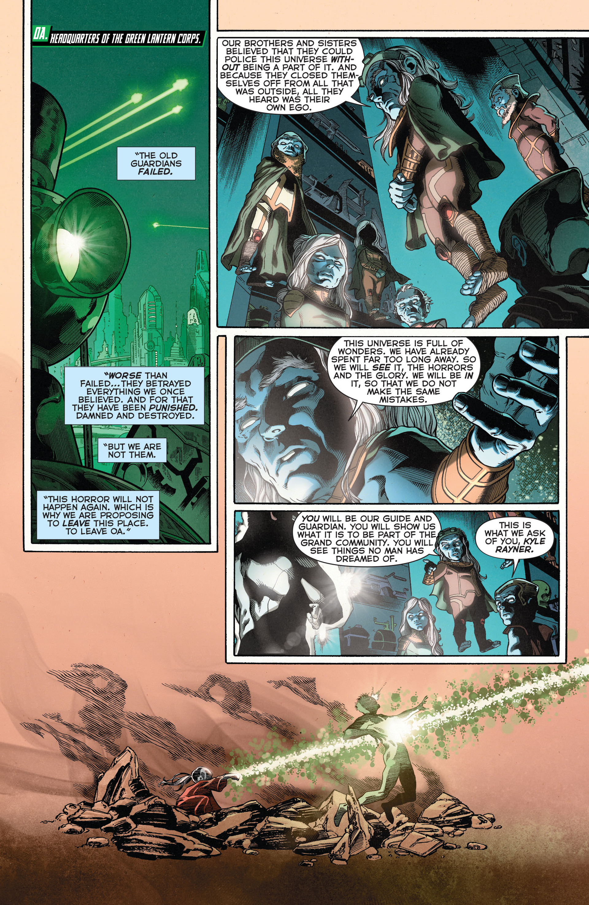 Green Lantern - New Guardians Issue #21 - Page 2