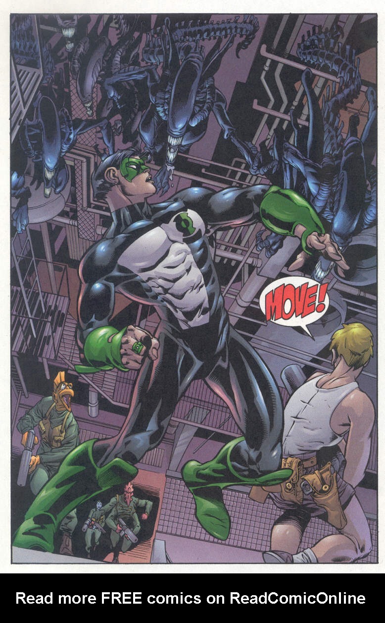 Green Lantern vs. Aliens Issue #2 - Page 18