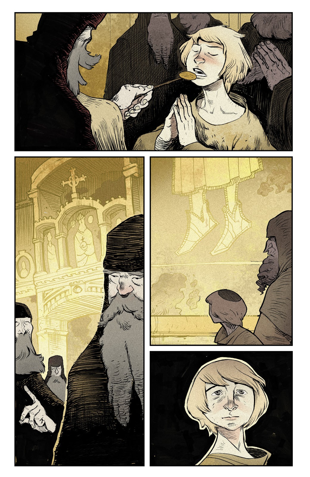 Green Monk: Blood of the Martyrs TPB - Page 21