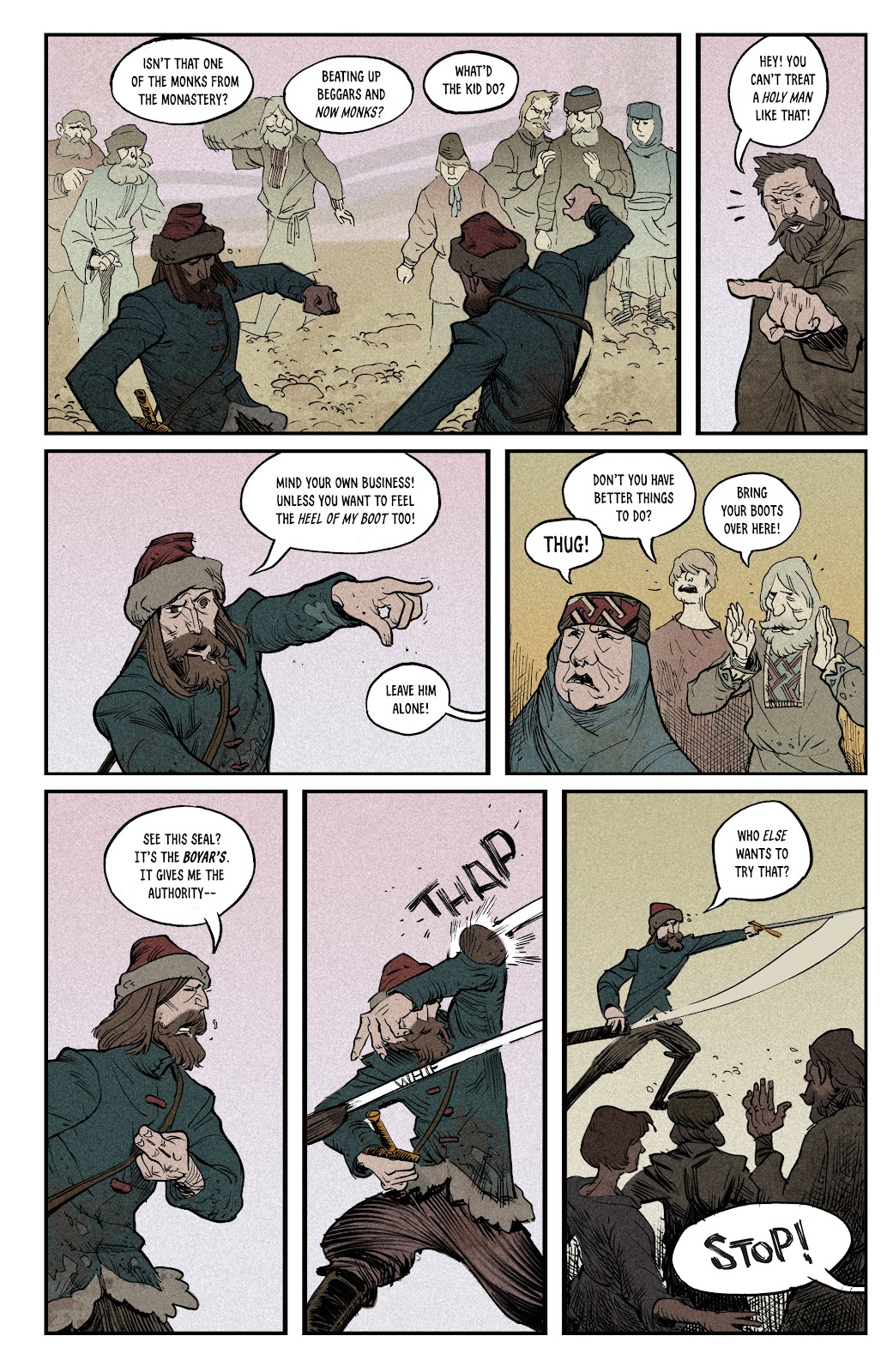Green Monk: Blood of the Martyrs TPB - Page 48