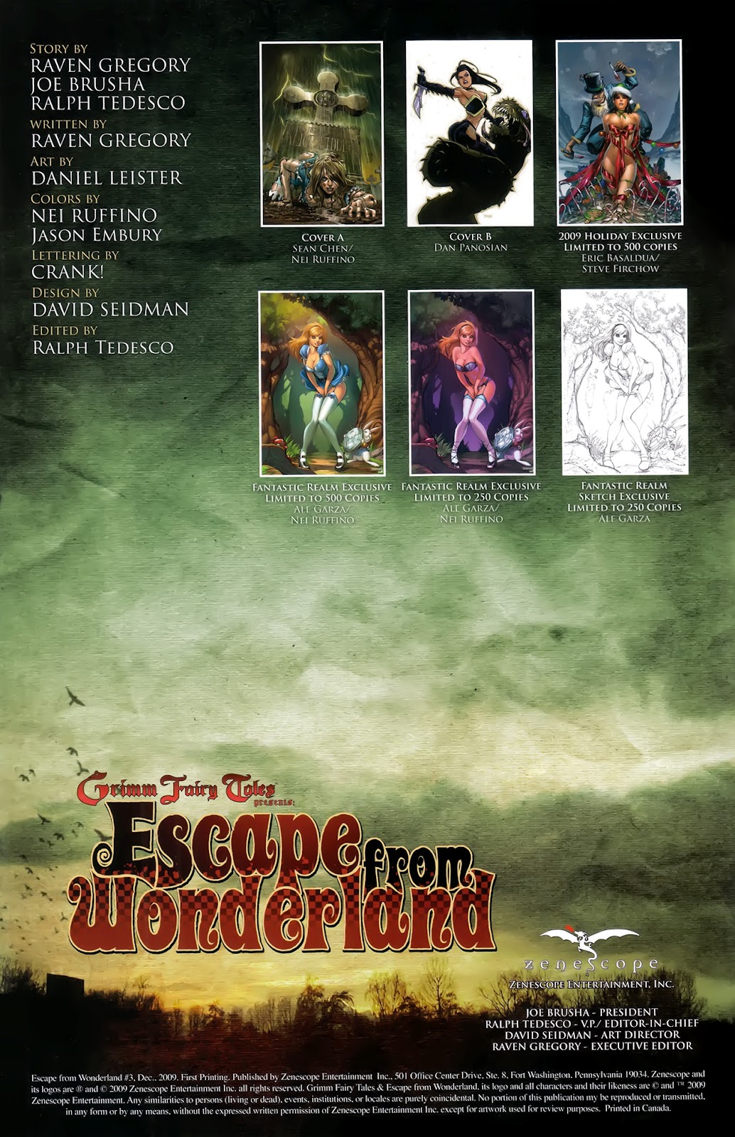 Grimm Fairy Tales: Escape From Wonderland Issue #3 - Page 2