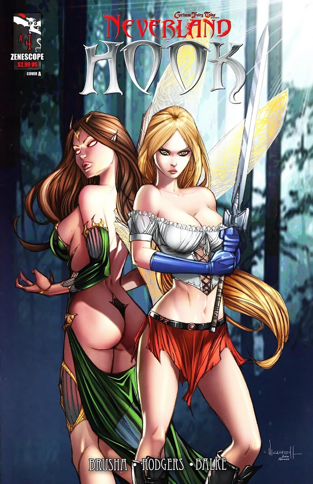 Grimm Fairy Tales: Neverland Hook Issue #4 - Page 1