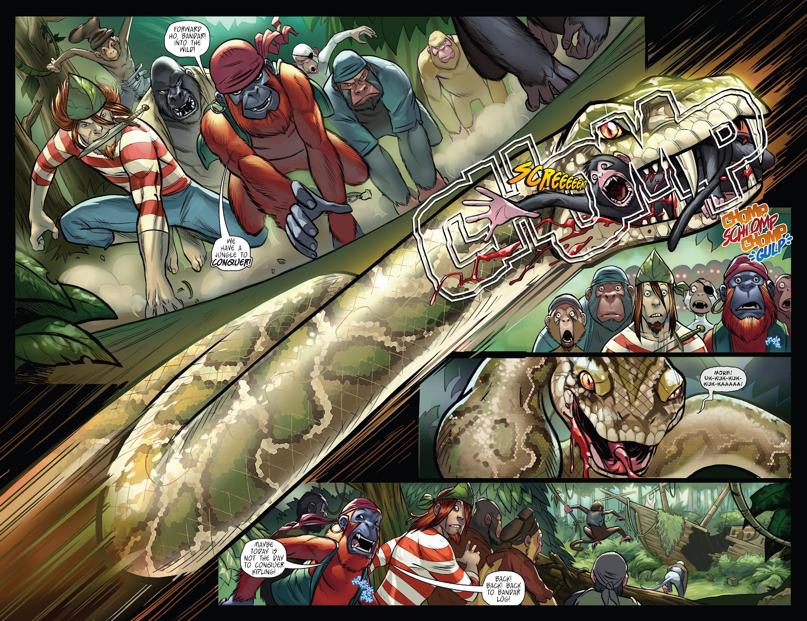 Grimm Fairy Tales presents The Jungle Book: Fall of the Wild Issue #1 - Page 11