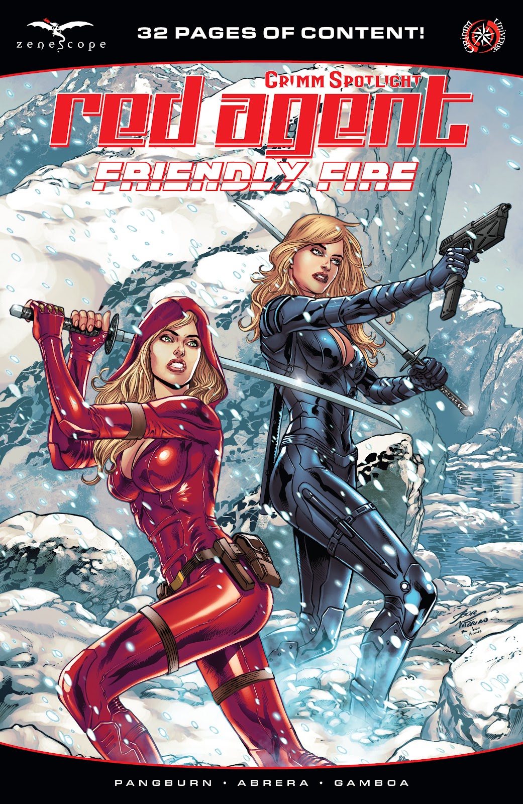 Grimm Spotlight: Red Agent - Friendly Fire Full - Page 1
