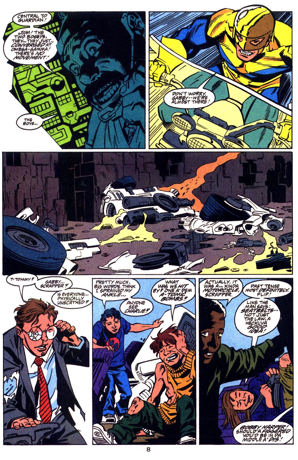 Guardians of Metropolis Issue #4 - Page 9