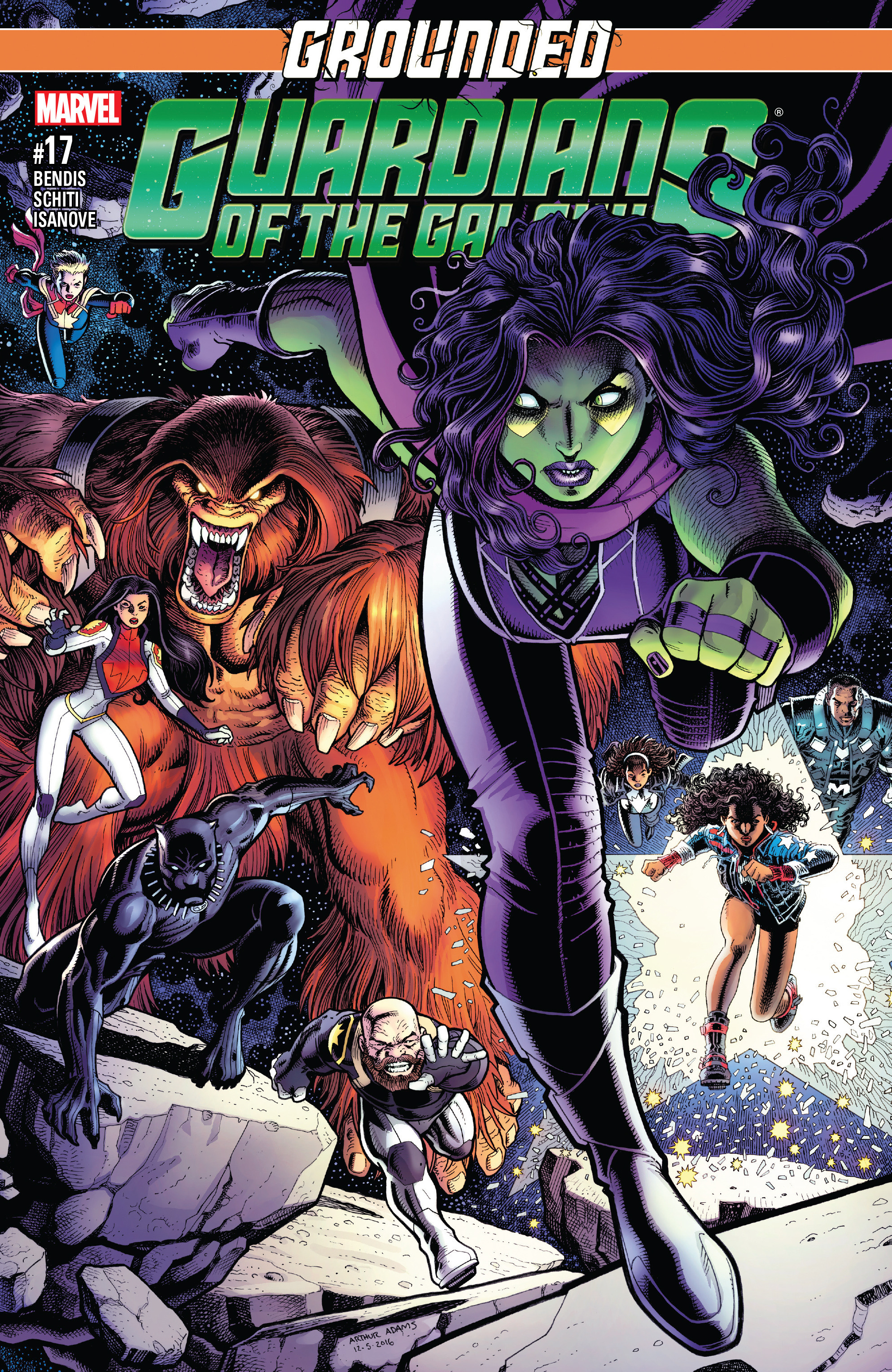 Guardians of the Galaxy (2015) Issue #17 - Page 1