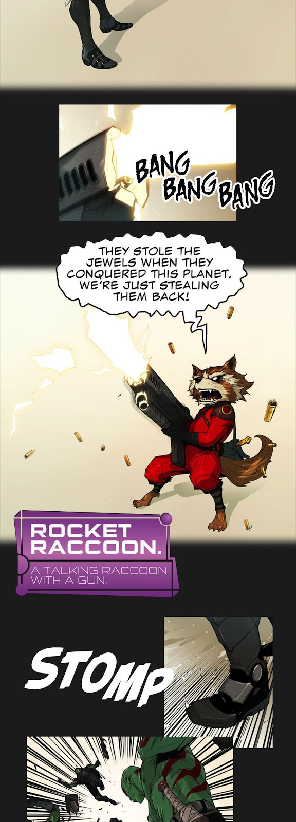 Guardians of the Galaxy: The Jewel of Death Infinity Comic Issue #1 - Page 13
