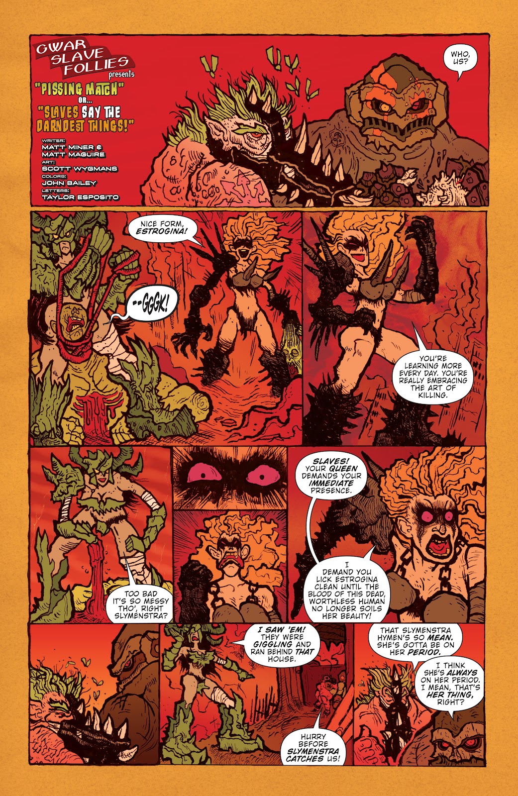 Gwar: Orgasmageddon Issue #1 - Page 25