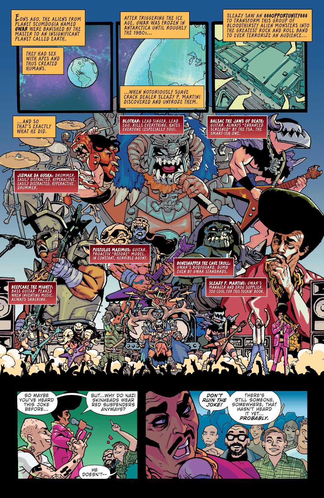Gwar: Orgasmageddon Issue #1 - Page 3
