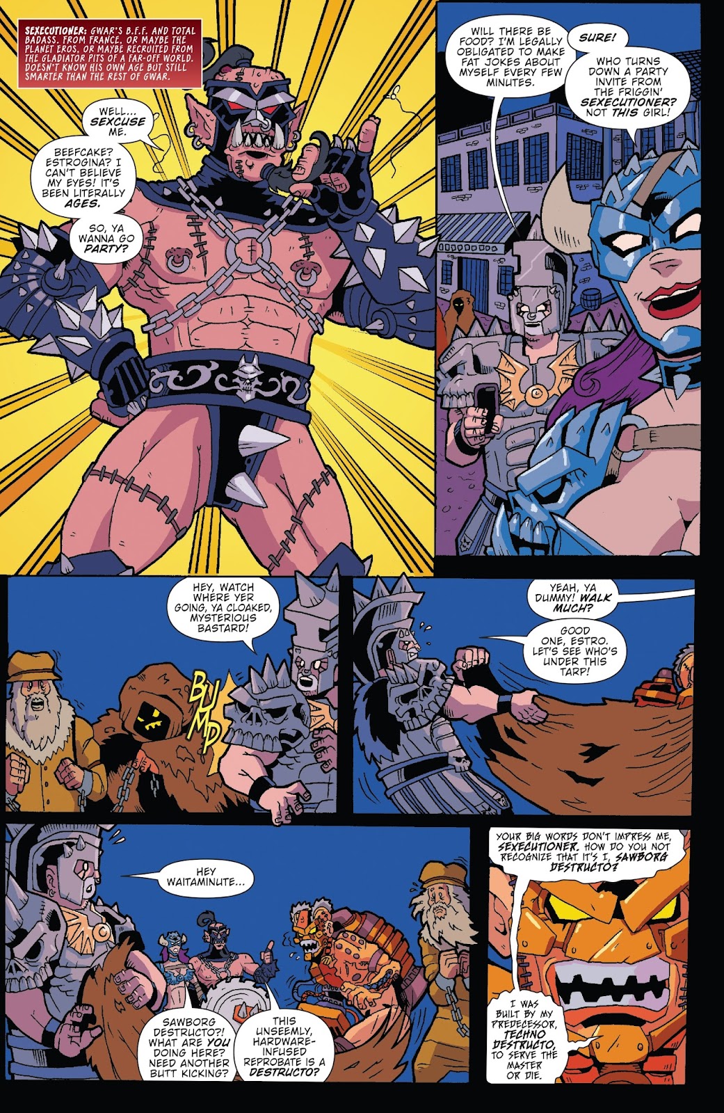 Gwar: Orgasmageddon Issue #3 - Page 12