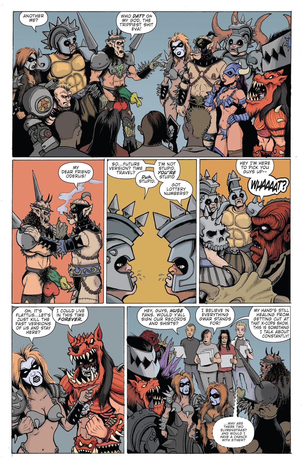 Gwar: Orgasmageddon Issue #3 - Page 17