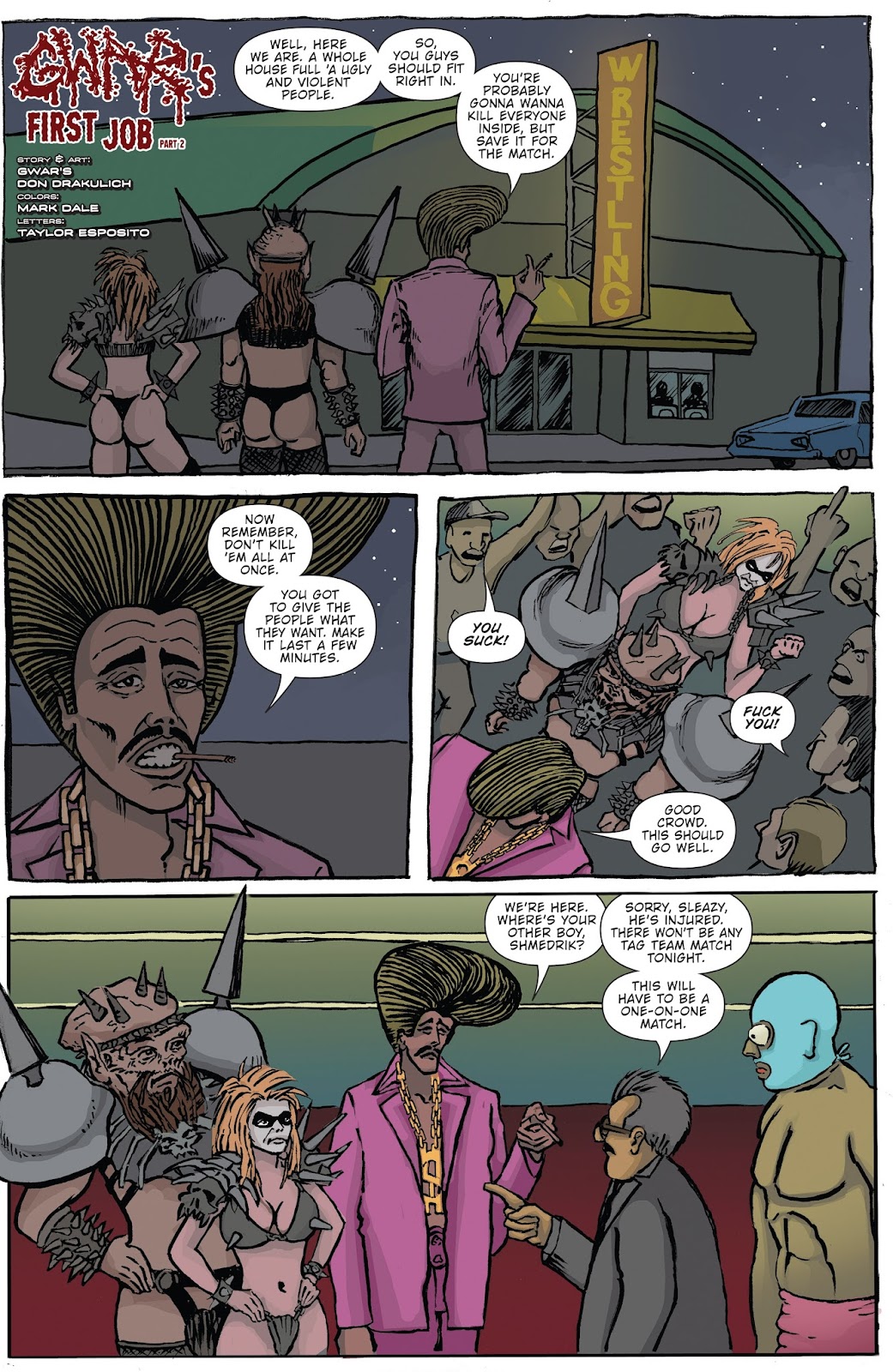 Gwar: Orgasmageddon Issue #4 - Page 19
