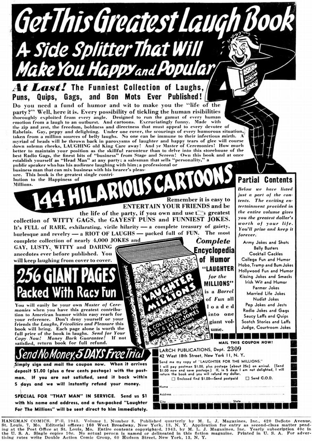 Hangman Comics Issue #8 - Page 2