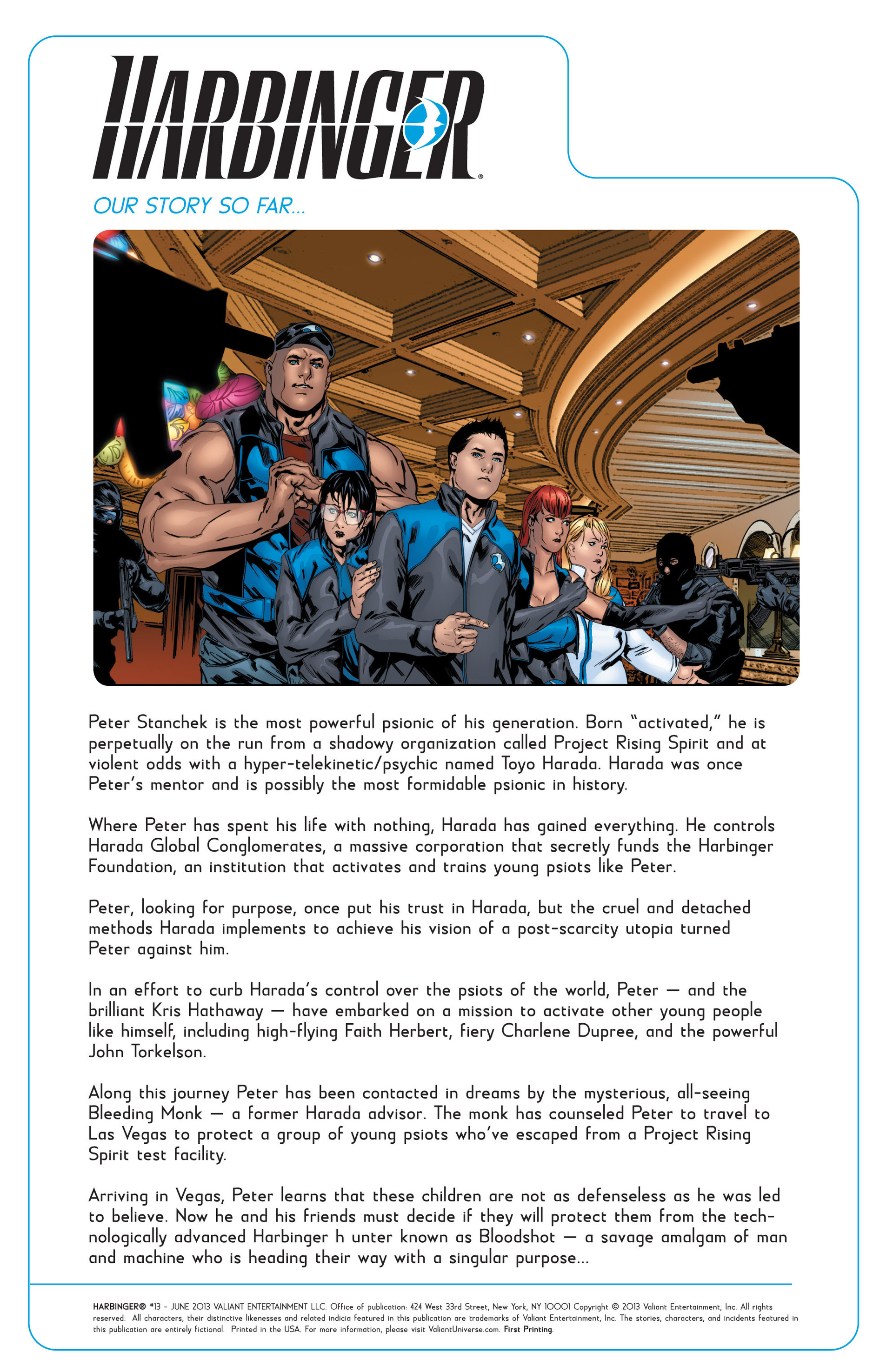 Harbinger (2012) Issue #13 - Page 2
