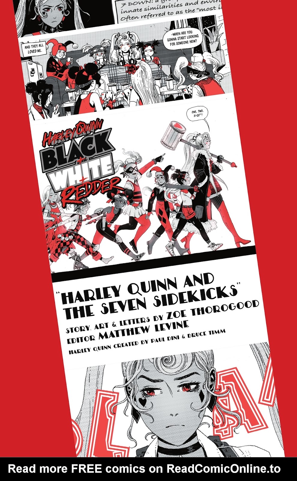 Harley Quinn: Black + White + Redder Issue #4 - Page 4
