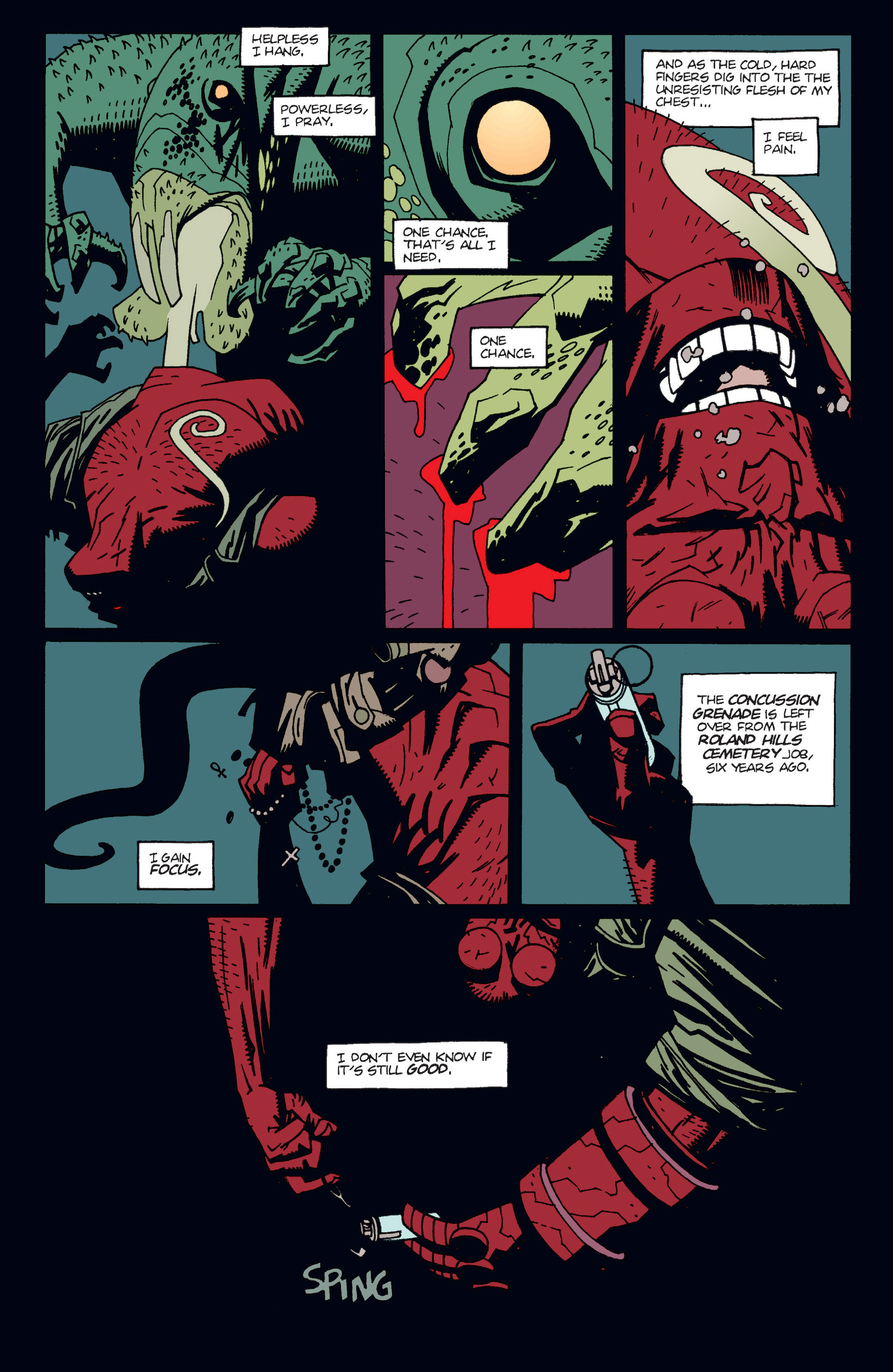 Hellboy Issue #1 - Page 92