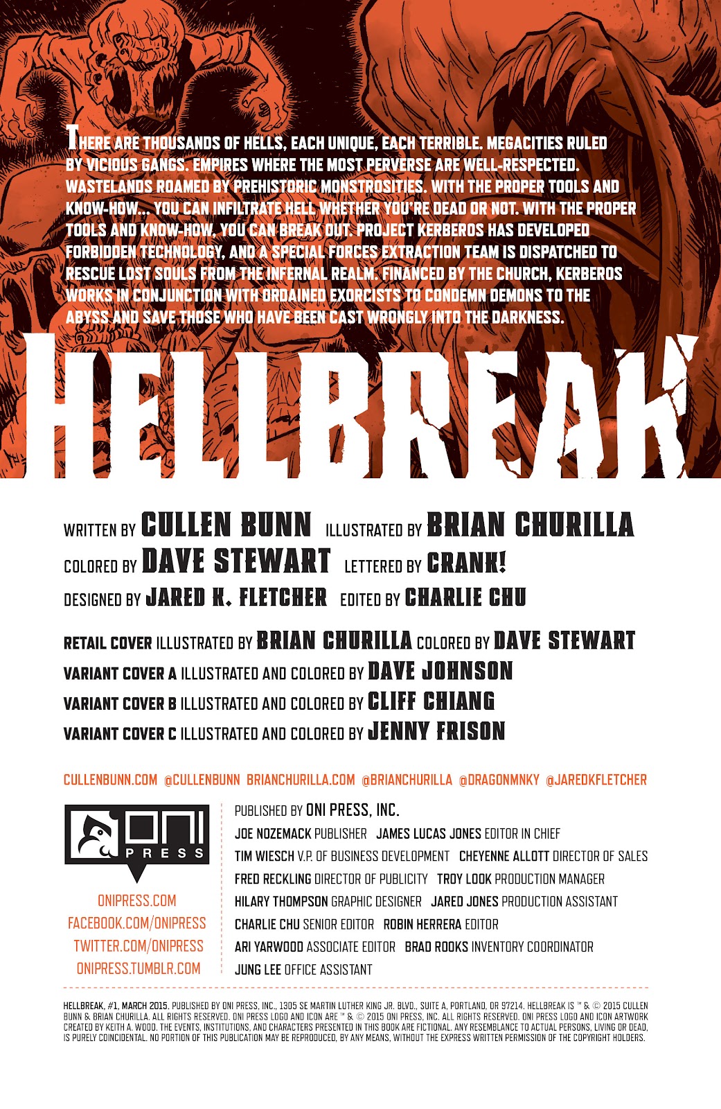Hellbreak Issue #1 - Page 2