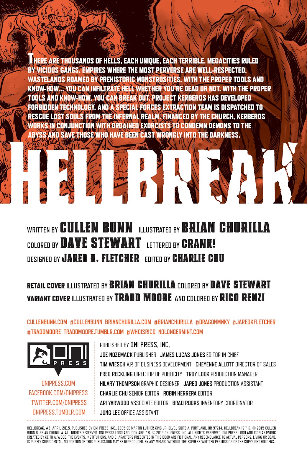 Hellbreak Issue #2 - Page 2