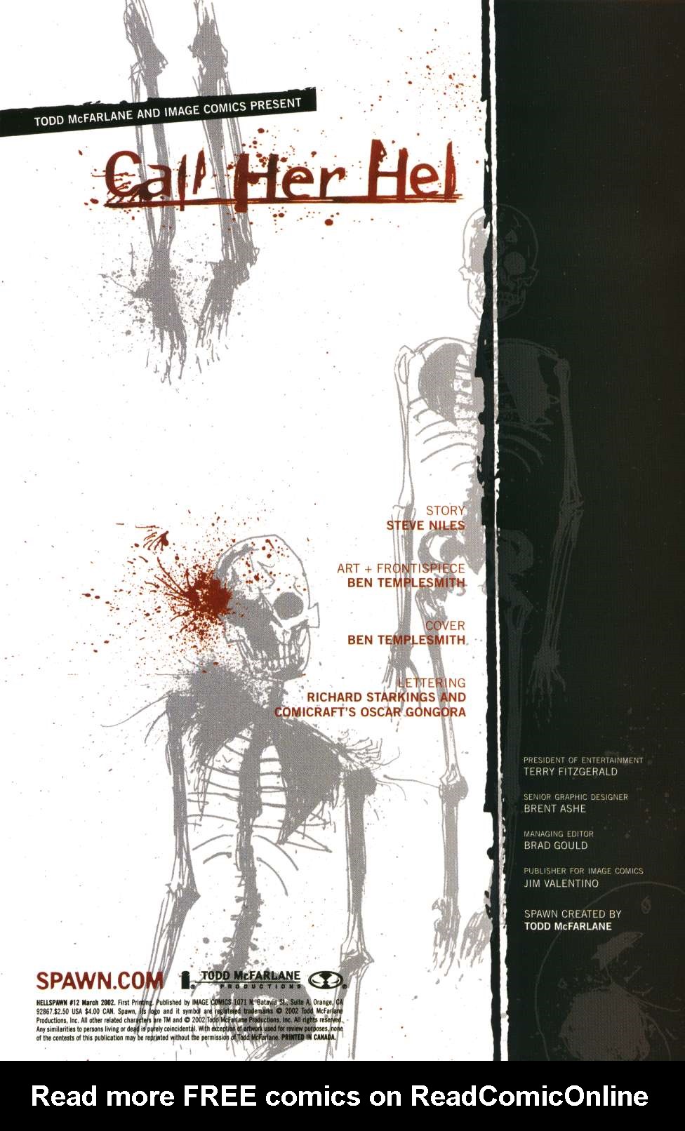 Hellspawn Issue #12 - Page 2