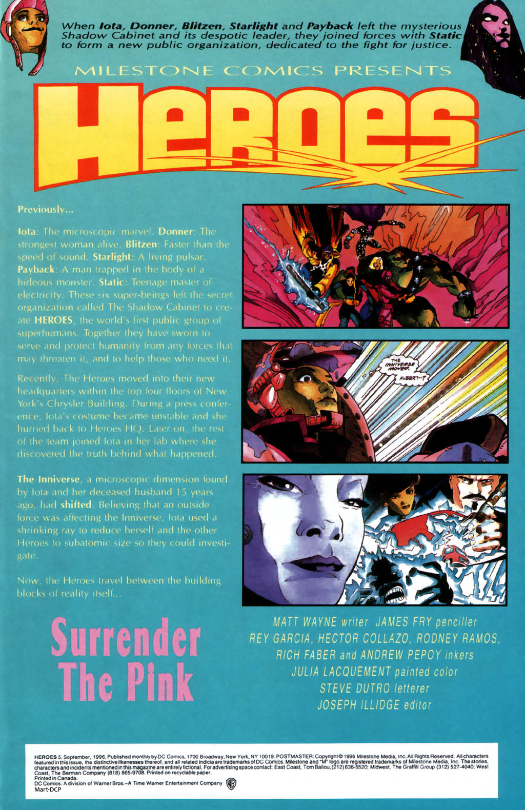 Heroes (1996) Issue #5 - Page 2