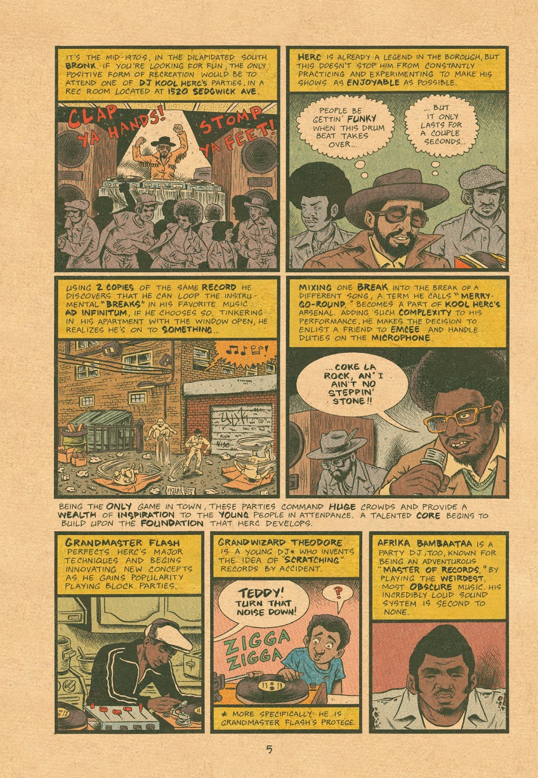 Hip Hop Family Tree (2013) TPB_1 - Page 6