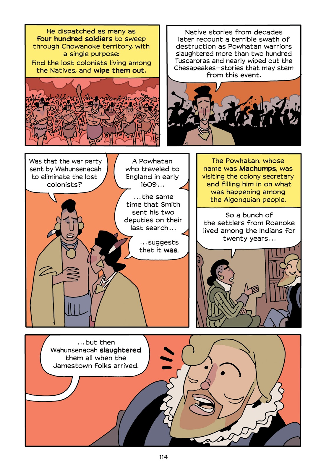 History Comics The Roanoke Colony - Americas First Mystery - Page 119
