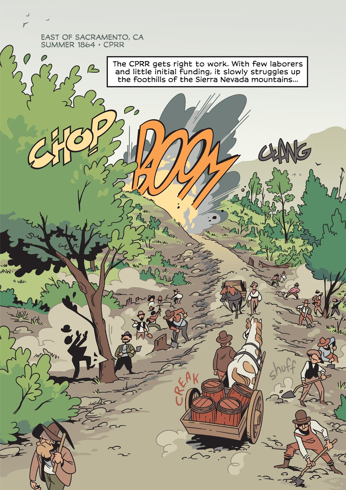 History Comics The Transcontinental Railroad - Page 14