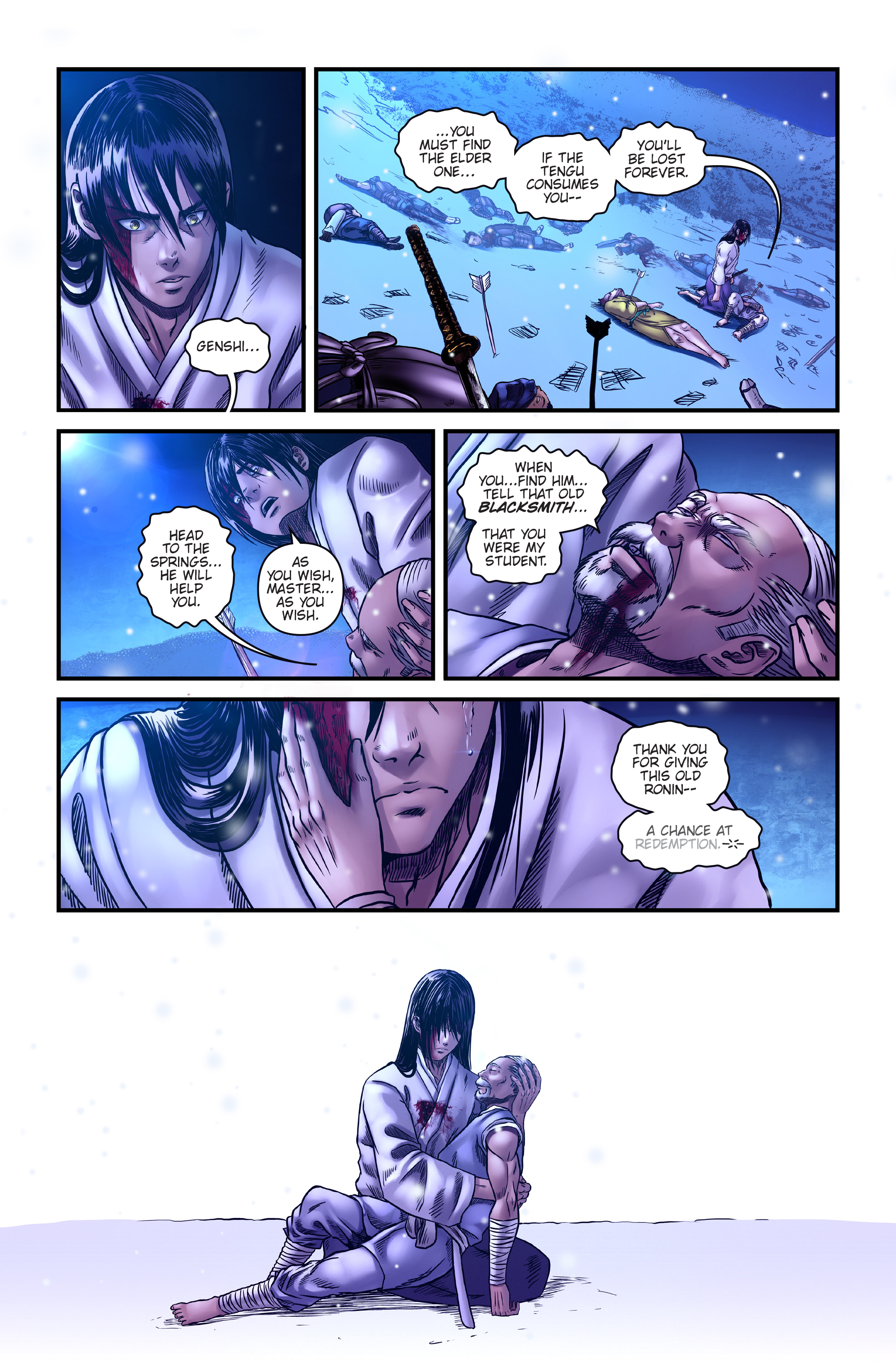 Honor and Curse Issue #5 - Page 21