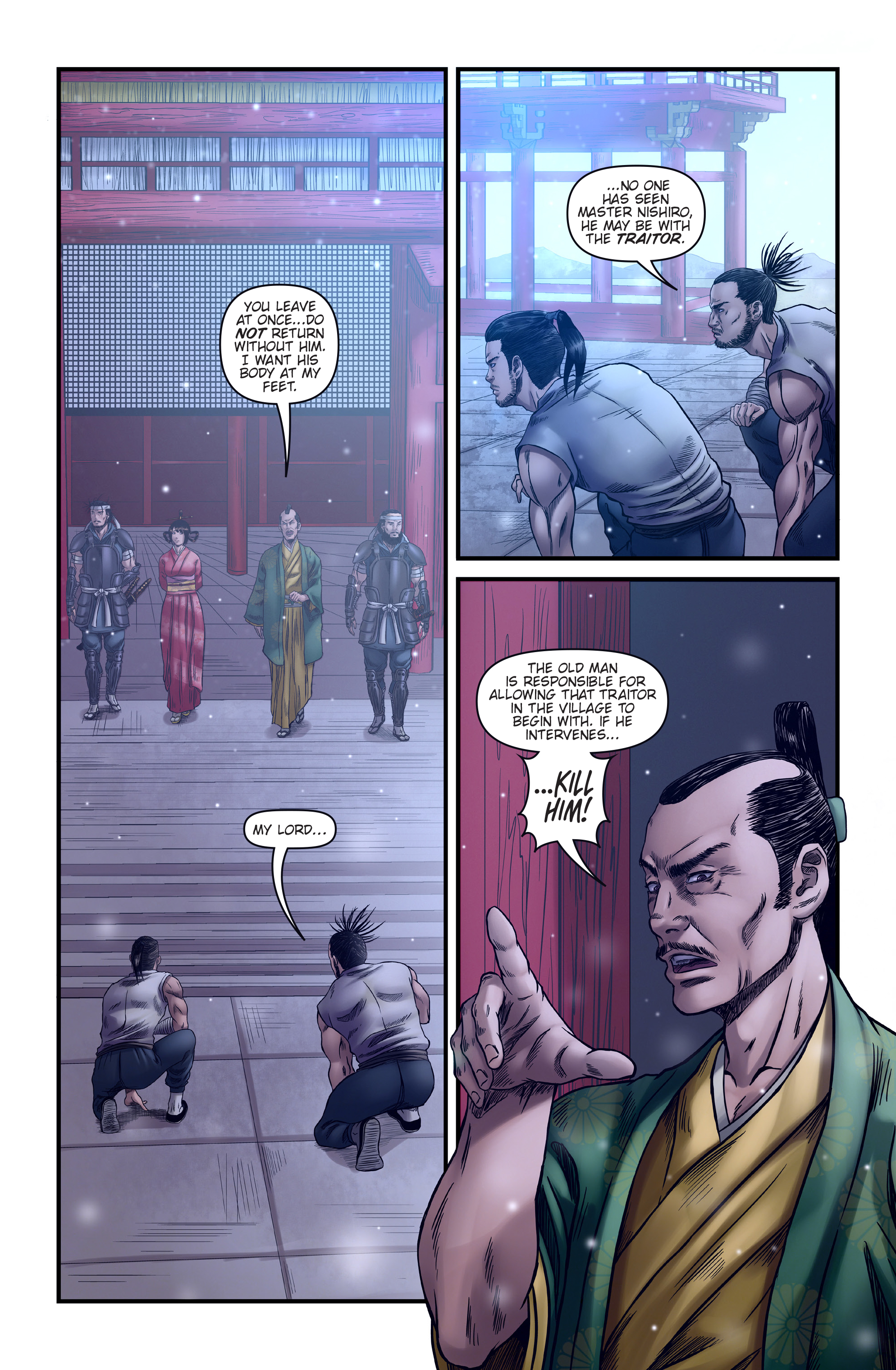 Honor and Curse Issue #5 - Page 5