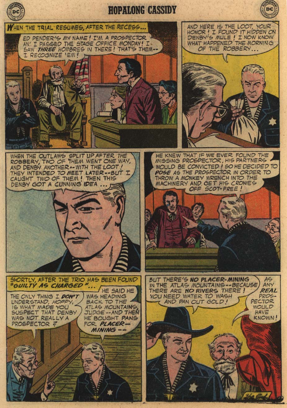 Hopalong Cassidy Issue #114 - Page 20