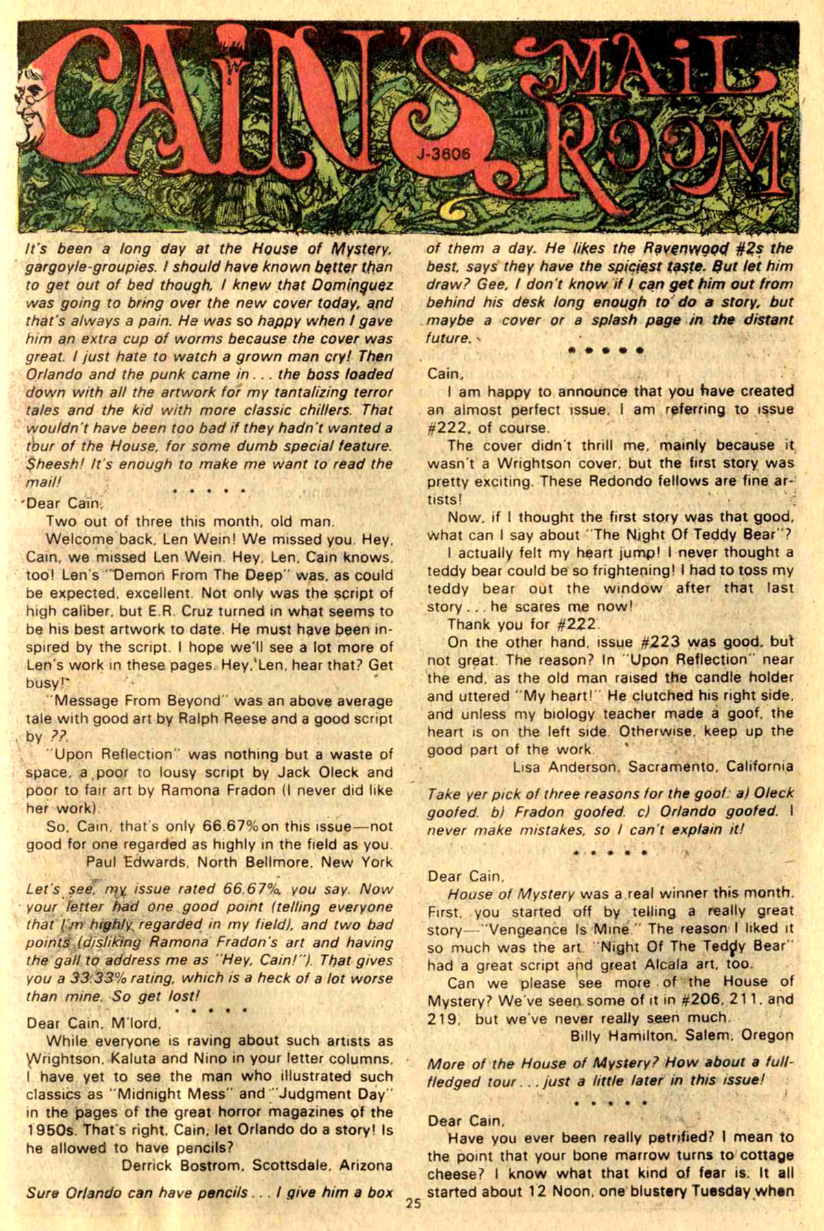 House of Mystery (1951) Issue #226 - Page 26