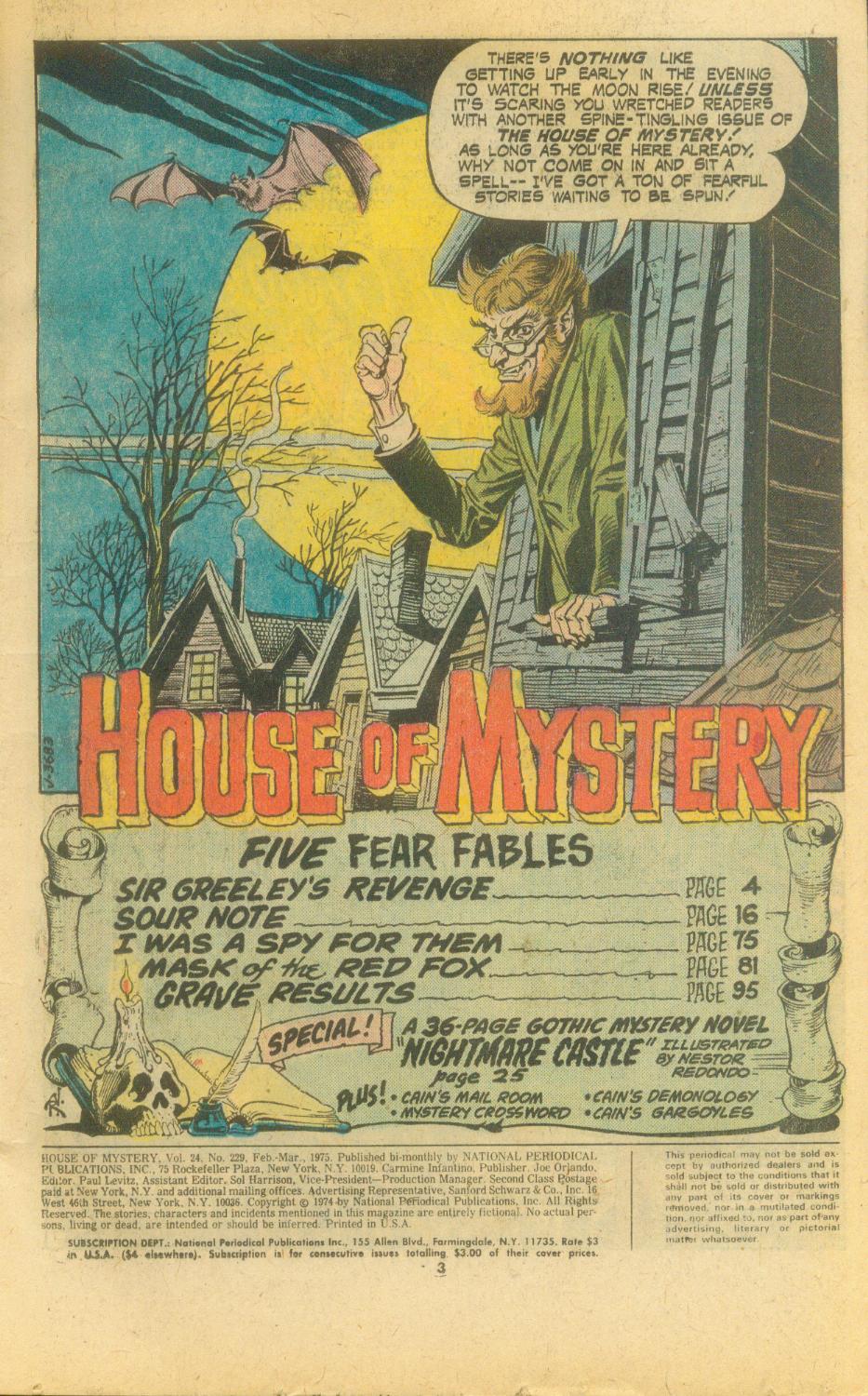 House of Mystery (1951) Issue #229 - Page 3