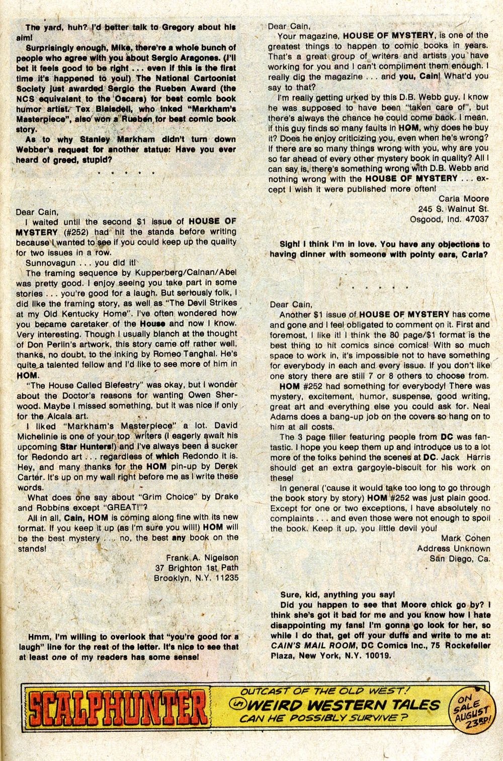 House of Mystery (1951) Issue #255 - Page 59