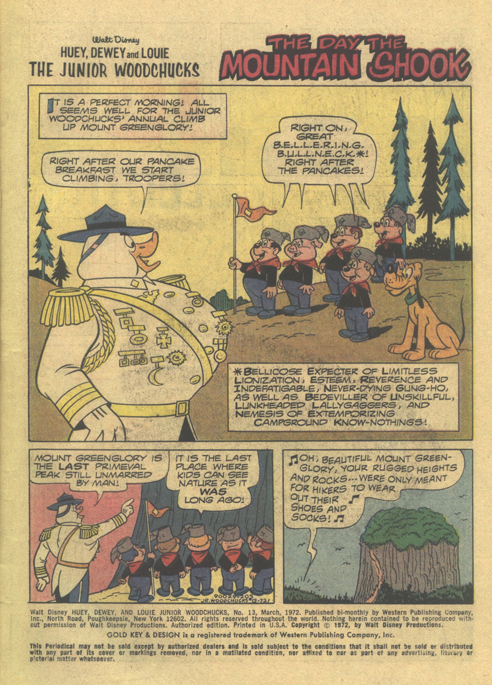 Huey, Dewey, and Louie Junior Woodchucks Issue #13 - Page 3