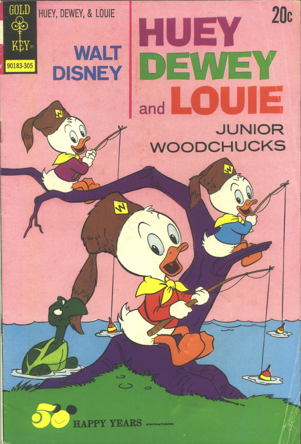 Huey, Dewey, and Louie Junior Woodchucks Issue #20 - Page 1