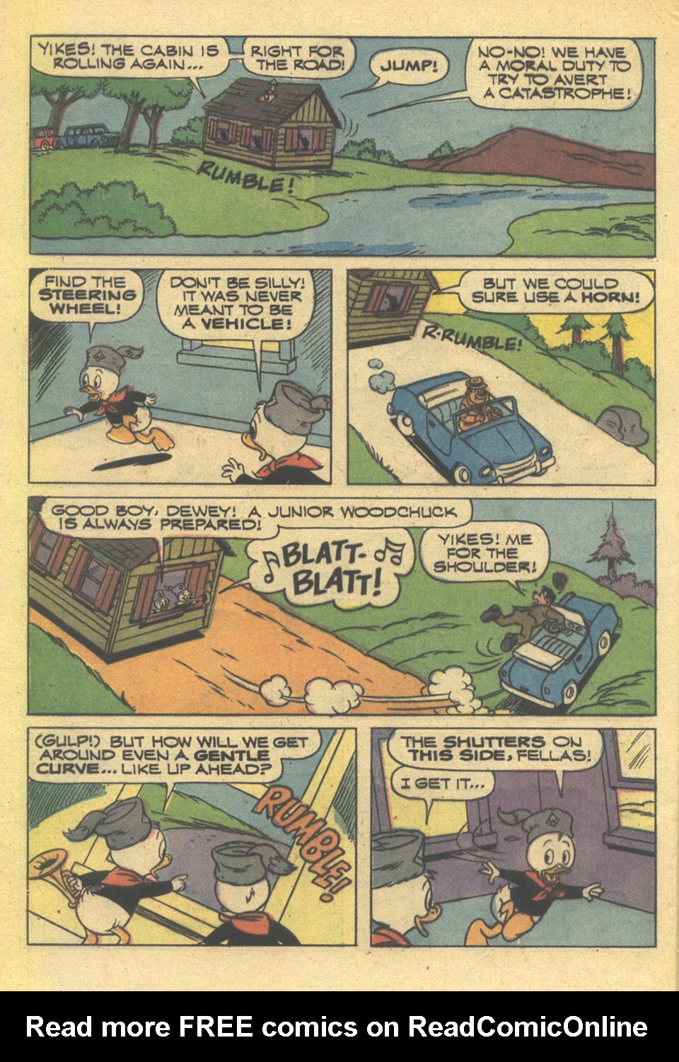 Huey, Dewey, and Louie Junior Woodchucks Issue #20 - Page 32