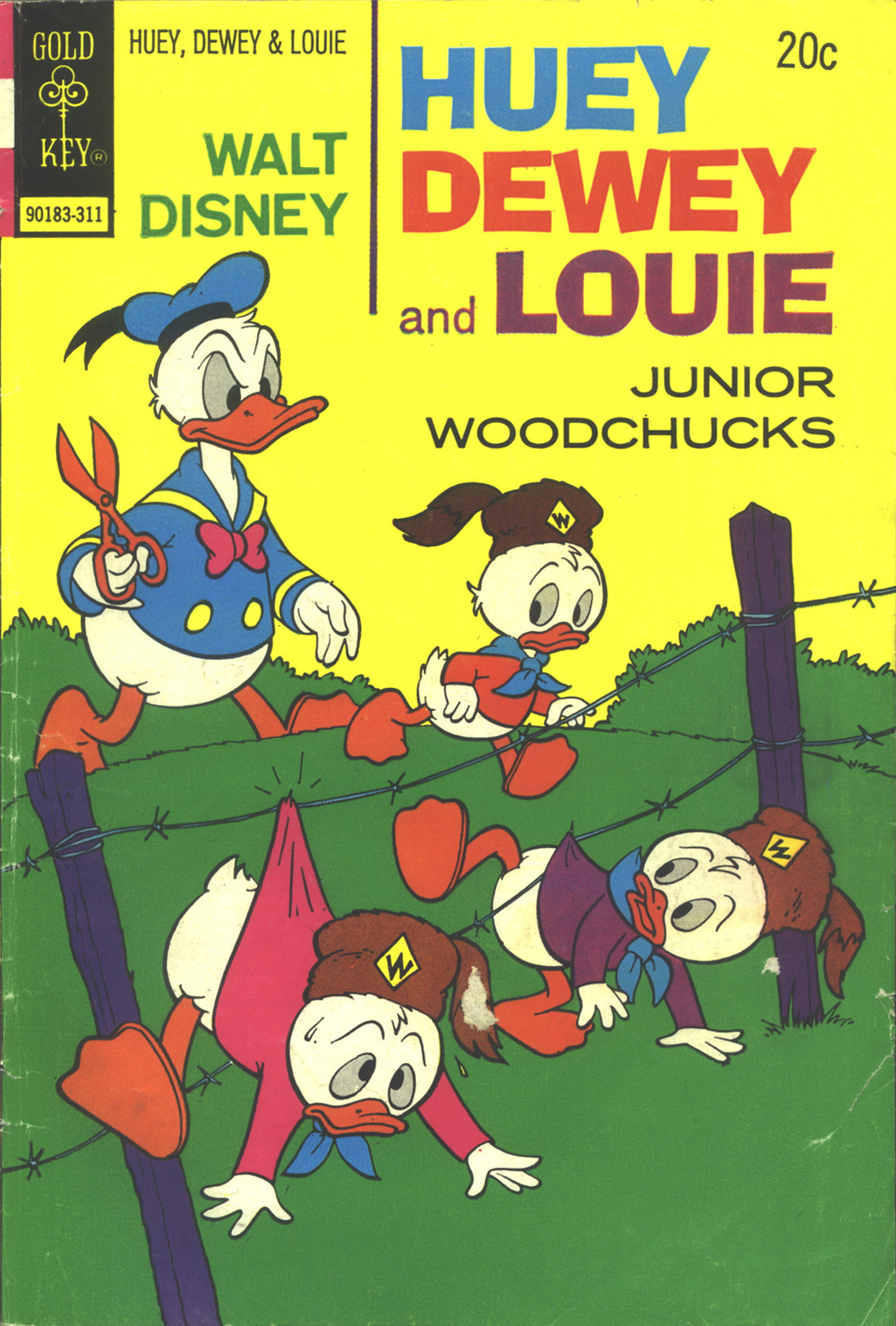Huey, Dewey, and Louie Junior Woodchucks Issue #23 - Page 1