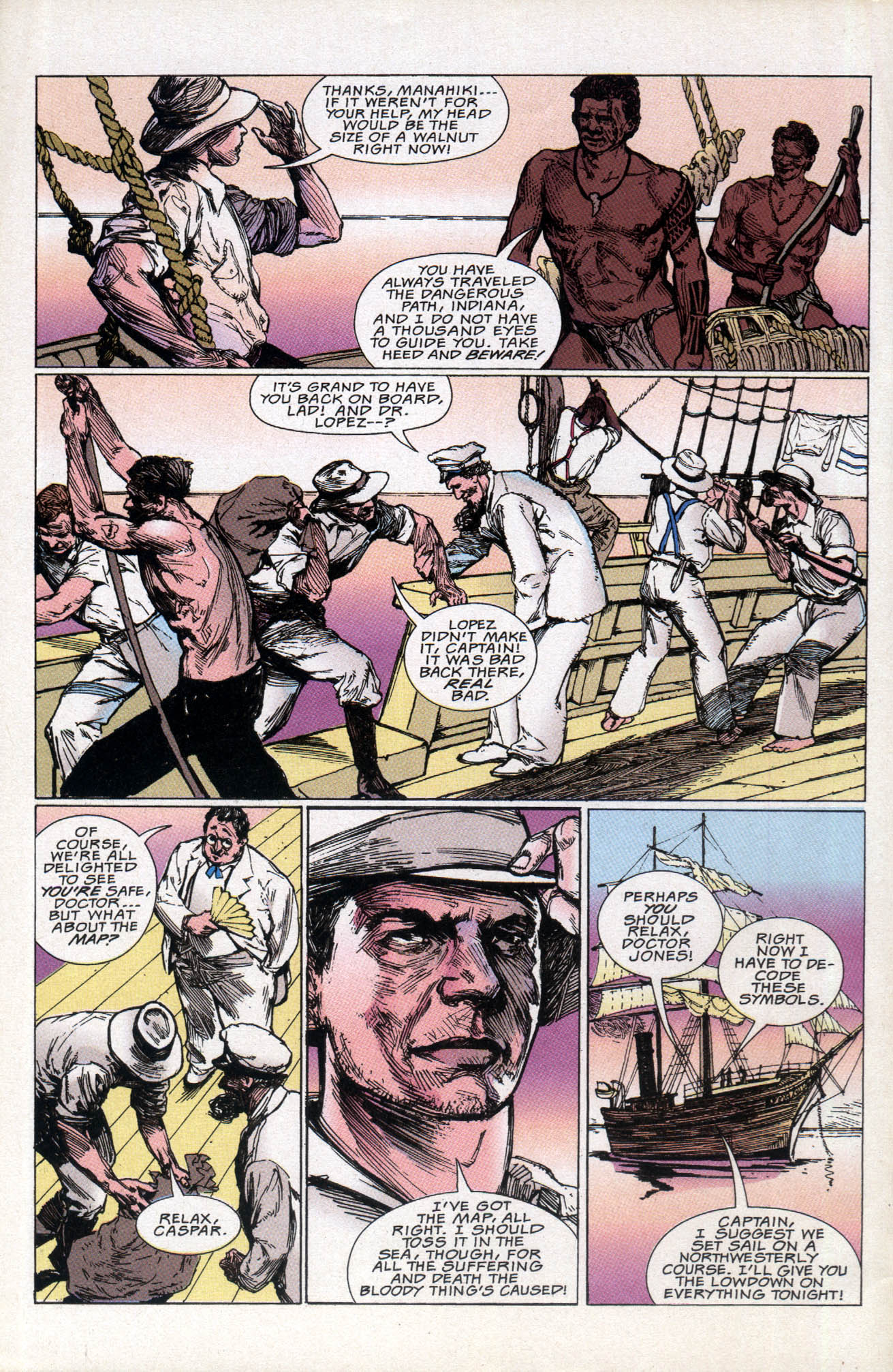 Indiana Jones and the Shrine of the Sea Devil Full - Page 4