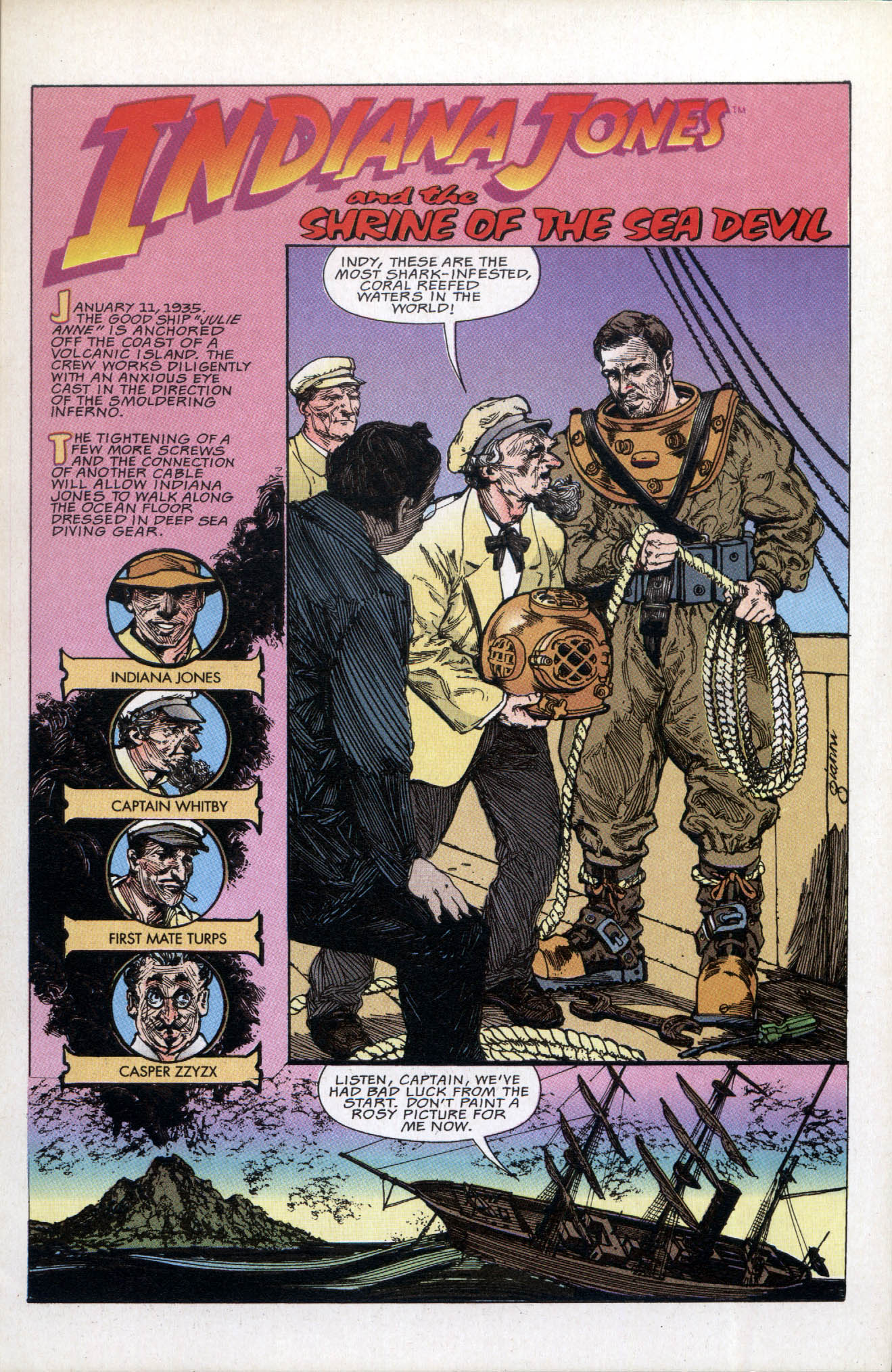 Indiana Jones and the Shrine of the Sea Devil Full - Page 9