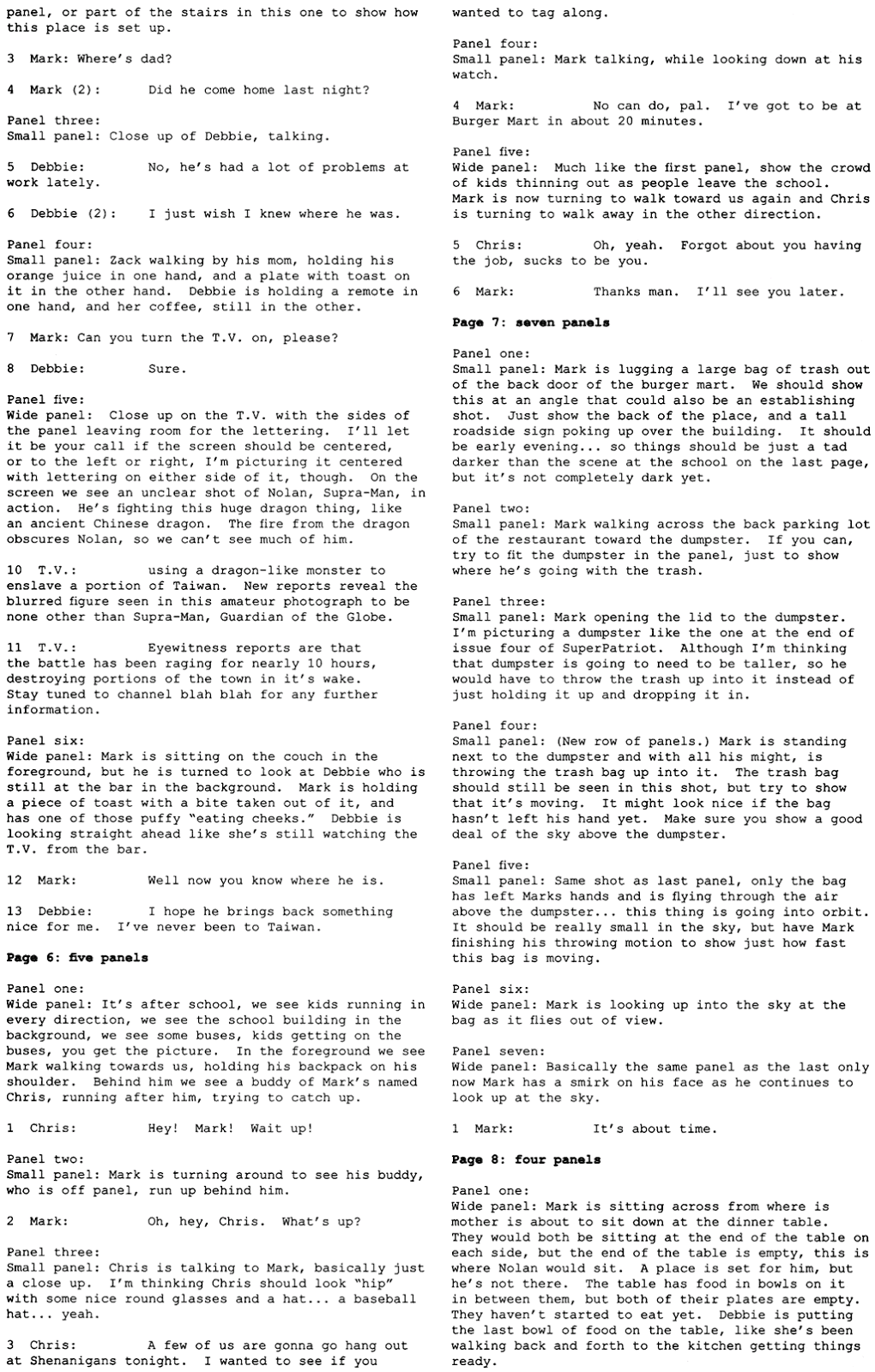 Invincible Script Book Full - Page 4