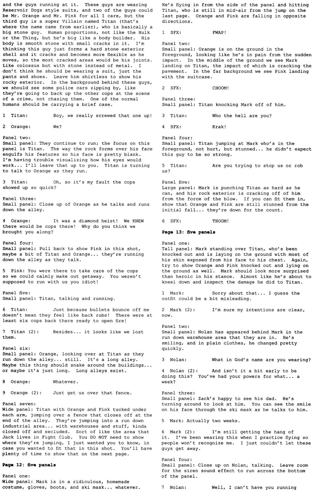 Invincible Script Book Full - Page 6