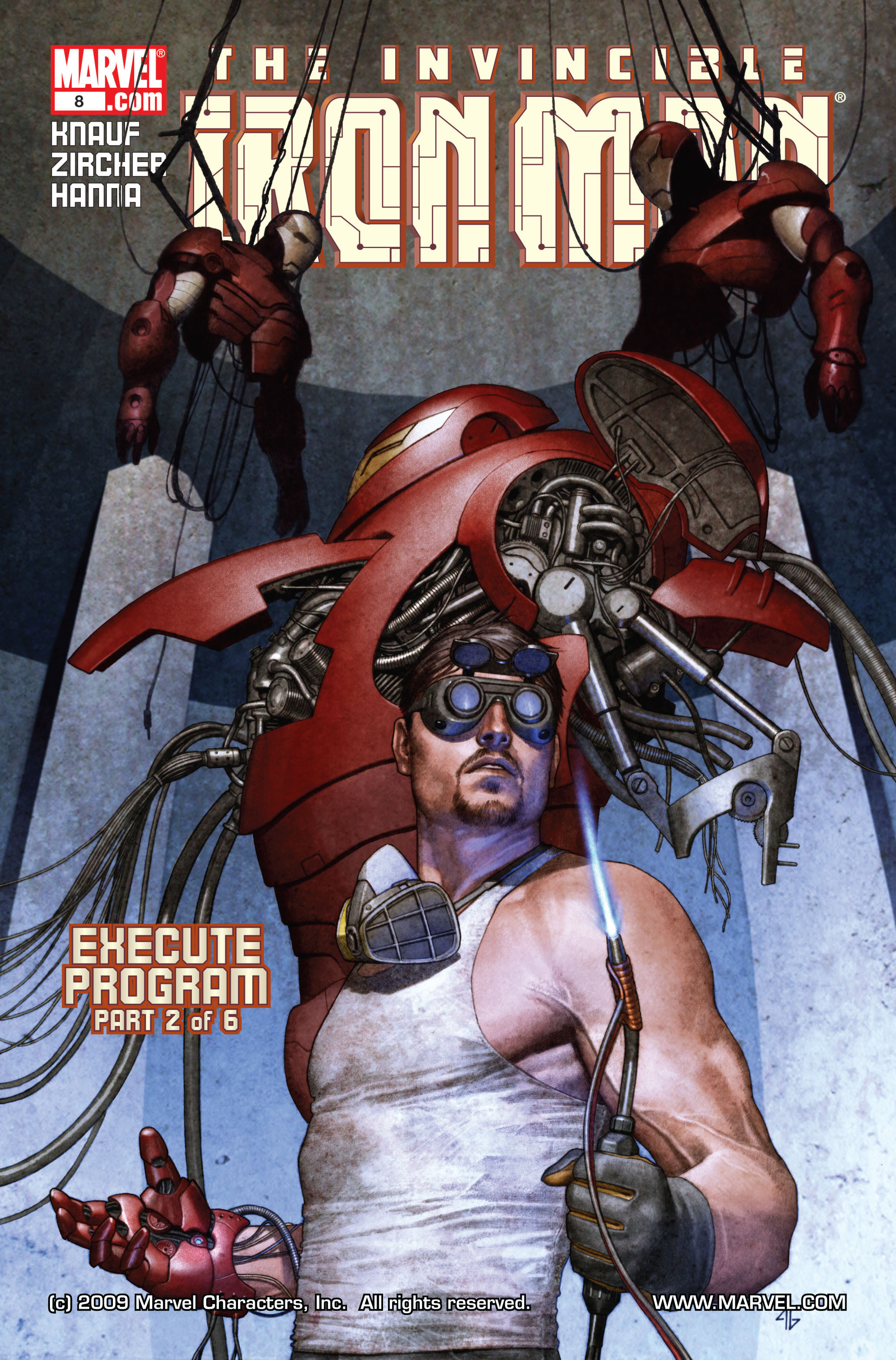 Iron Man (2005) Issue #8 - Page 1