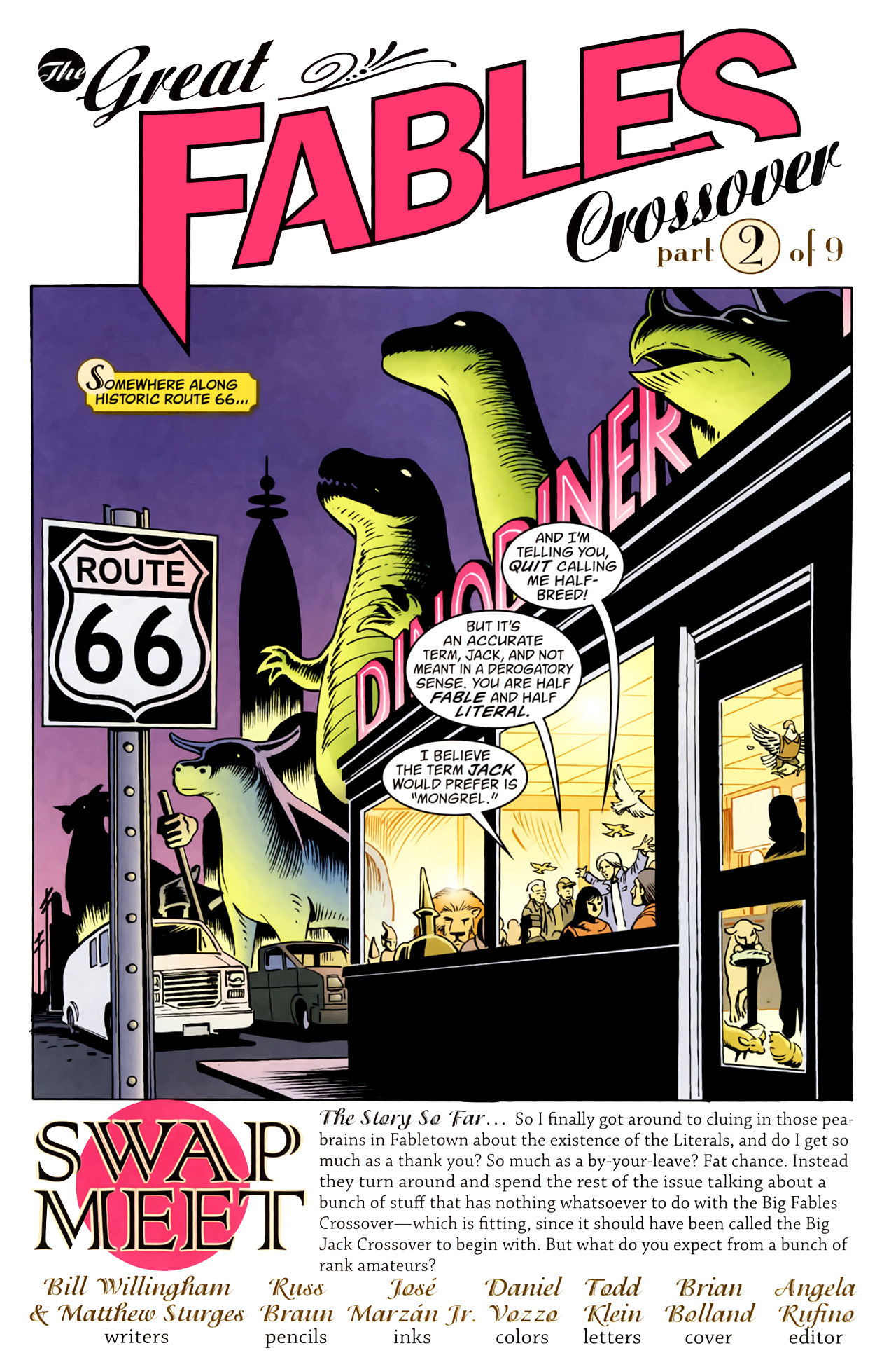 Jack Of Fables Issue #33 - Page 2